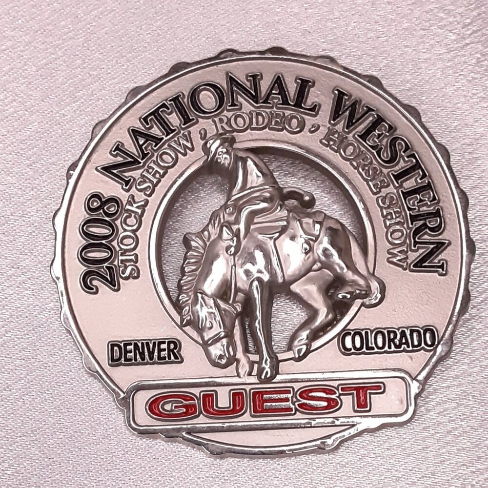 Collector's Item. 2008 National Western Denver, Colorado Horseshow Guest Pass